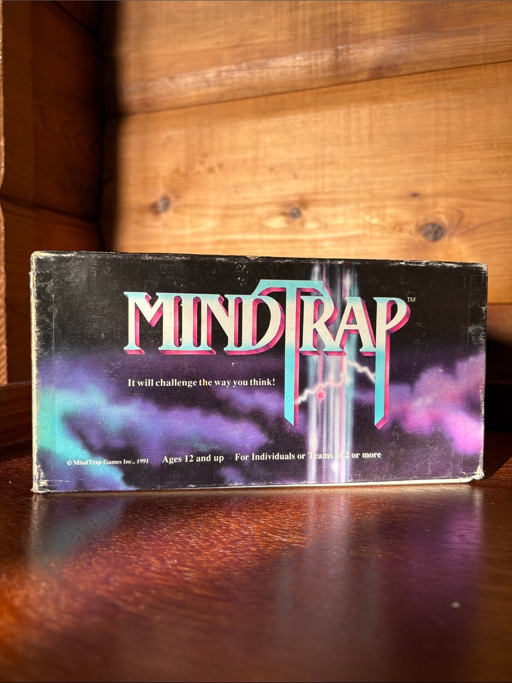 1996 Mind Trap; The game that will challenge the way you think! Pressman Toy Co